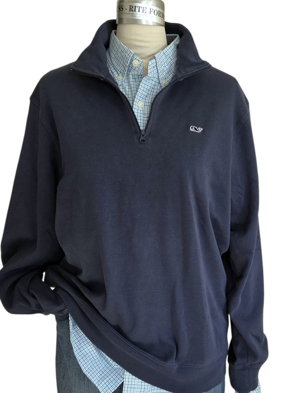 Vineyard Vines Navy Pullover Size Large